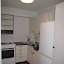 A well-stocked Norwegian kitchen.  Missing from this picture is a dishwasher, food disposal, and a microwave.