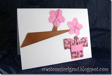 cherry blossom, kimono card- traditional (3)