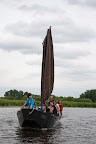 Torfkahn auf der Hamme