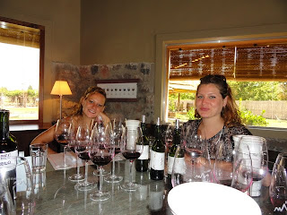 The judges, Tiffany and Tracy, our guides.