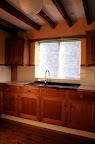 Pitchpine Kitchen with drainer from reclaimed Teak