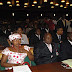 Parlementaires congolais lors d'une plénière au Palais du peuple à Kinshasa.