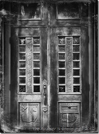 Old Door Daguerreotype