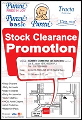 Pureen Stock Warehouse Sale Clearance Promotion 2013 Discounts Offer Shopping EverydayOnSales