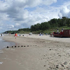 Jeszcze plaża w Dziwn&oacute;wku. Za chwilę będzie już bardziej dziko, a przede mną następna miejscowość - Łukęcin.
