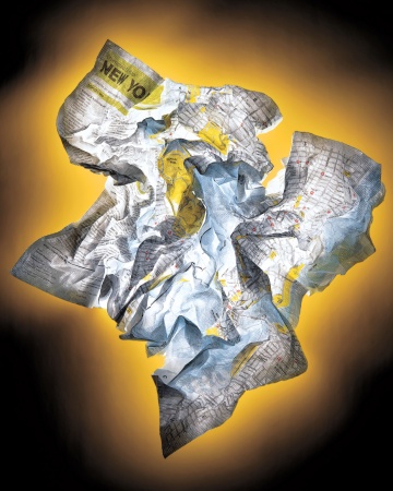 Forget folding -- these waterproof Crumpled City Maps are made of Tyvek and designed to be scrunched up and tossed in your bag. Plus, unlike your smartphone, they're large enough to afford a whole-city view at a glance.