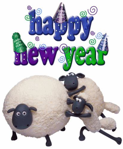 Shaun the Sheep - Happy New Year