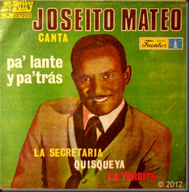 Joseito Mateo, front