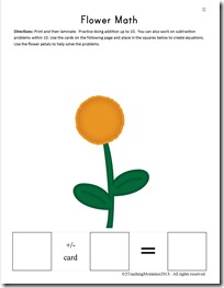 K Flower Math