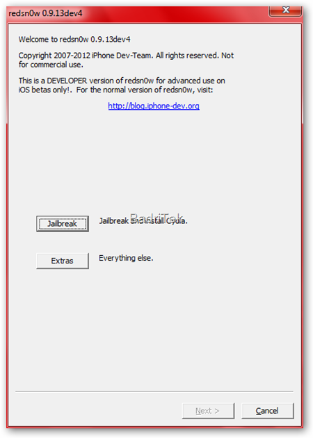 Redsn0w 0.9 Final Version For Windows