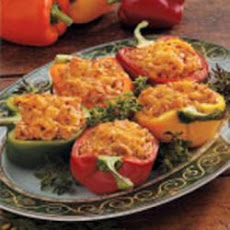 Cheeseburger Pepper Cups