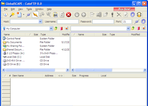 Descargar CuteFTP Home gratis