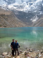 Humantay Glacier Lake