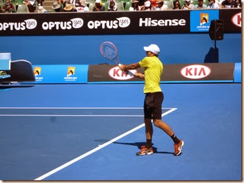 Matosevic Warming Up Matosevic Warming Up
