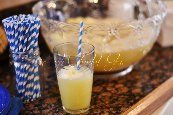 Pineapple Sherbet Punch | Through Clouded Glass Pineapple Sherbet Punch | Through Clouded Glass