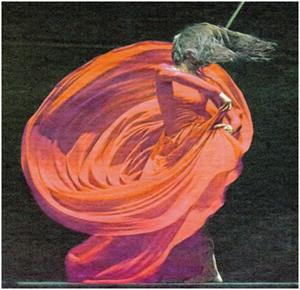 María Pagés en ‘Utopía’, fotografía de EFE. María Pagés en ‘Utopía’, fotografía de EFE.