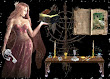 Witch And Old Books