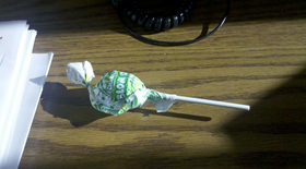 c0 a licked and resealed lollipop