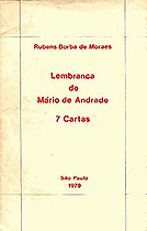 LEMBRANÇA DE MÁRIO DE ANDRADE – 7 CARTAS . ebooklivro.blogspot.com  -