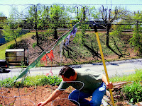 April 9th, 2010 - Initial Tending of Garden Plot at Lake Claire Community Land Trust
