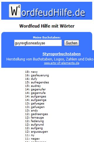 Wordfeud Hilfe Cheat