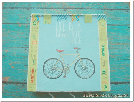 pretty bicycle canvas art @NorthernCottage.net 112 pretty bicycle canvas art @NorthernCottage.net 112