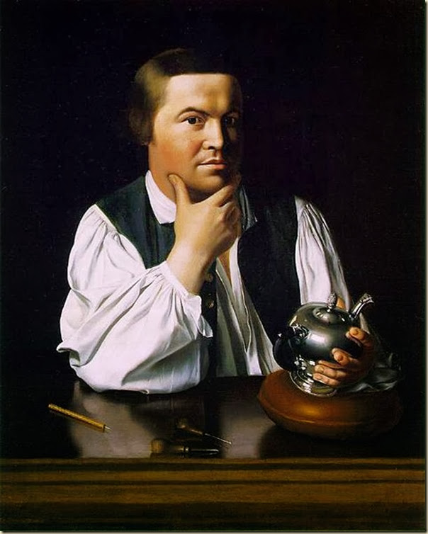 Paul Revere” de John Singleton Copley Paul Revere” de John Singleton Copley
