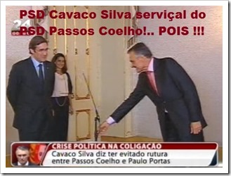 Cavaco Silva garante da austeridade. Mar. 2013