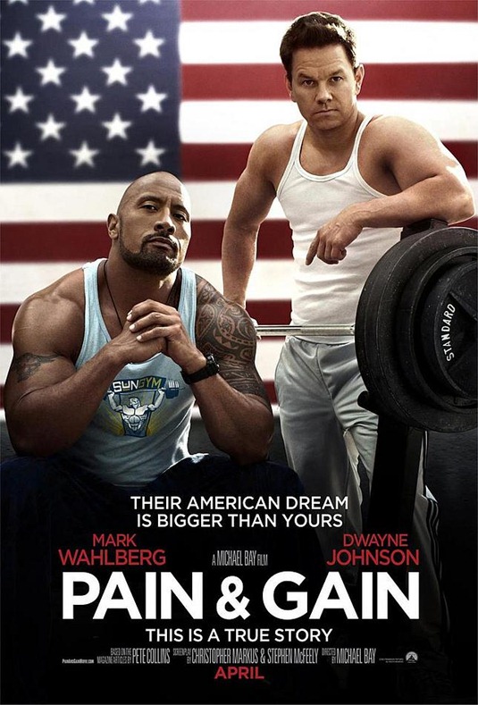 Nagyon gyúrós a Pain and Gain második posztere