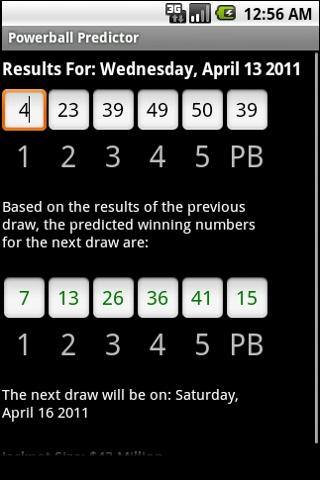 Powerball Predictor