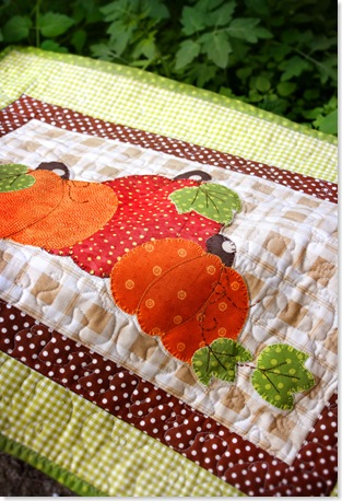 Pumpkin quilt