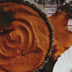 The Healthiest Pumpkin Pie Ever