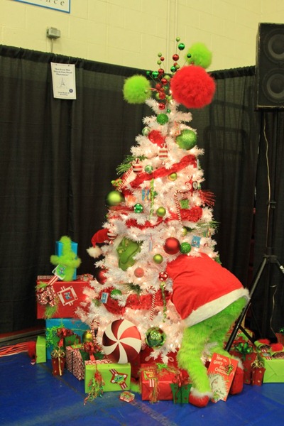 Grinch Christmas Tree Gillette WY Festival of Trees 2011