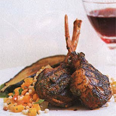 Grilled Charmoula Lamb Chops