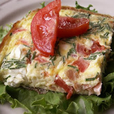 Smoked Salmon Frittata