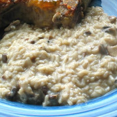 Low - Fat Creamy Mushroom and Rice