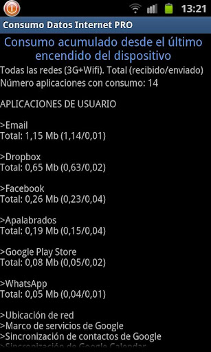 【免費工具App】Consumo Datos Internet PRO-APP點子