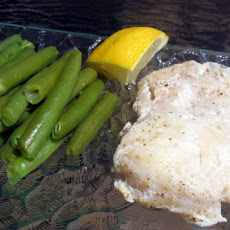 Steamed Fish (Without a Steamer) With Green Beans