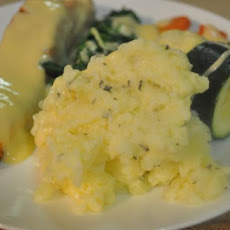 Healthy Garlic Mashed Potatoes