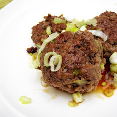 Ginger Meatballs with Teriyaki Glaze