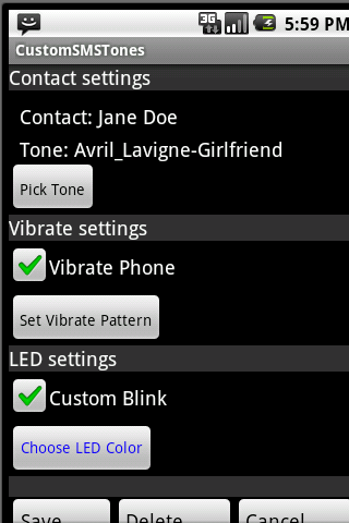 Custom Text Tones for Android