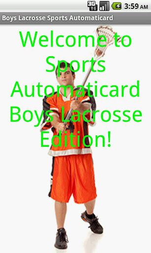 Boys Lacrosse Card Paid