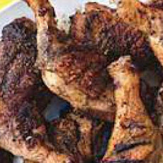 Fennel-and-Herb-Rubbed Grilled Chicken Legs
