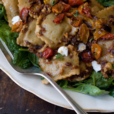 Red Pesto Ravioli