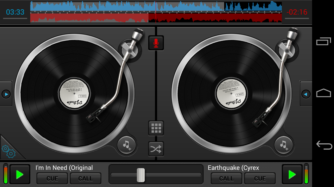 Android application DJ Studio 5 - Music mixer screenshort