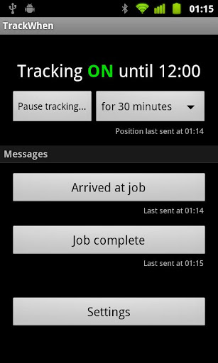 TrackWhen Scheduled Tracking