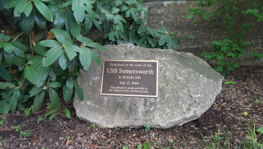 USS Somersworth Memorial Plaque 