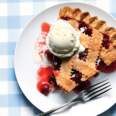 Classic Sour Cherry Pie with Lattice Crust