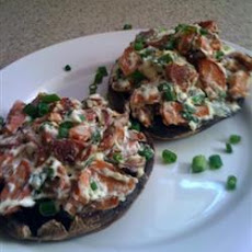 Italian Chicken Sausage Stuffed Portabellas