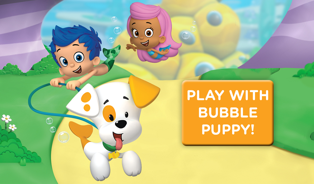 Android application Bubble Puppy: Play &amp; Learn HD screenshort